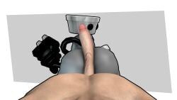 chibi-robo_(character), chibi-robo, logdoesrenders, 2boys, ass