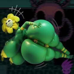 flowey, flowey_(undertale), flowey_the_flower, flowey_with_a_body, undertale