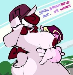 jerry_capshell, spiral_stream_derby, thefablednekos, anthro, between_breasts