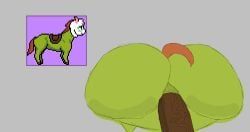 horsei, ralsei, deltarune, undertale_(series), anal