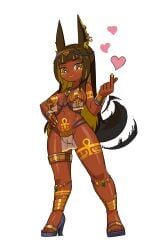 original, f.b.w, 1girl, ancient_egyptian, animal_ears