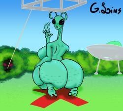 ovni, g.lins, alien, alien_girl, asking_for_it