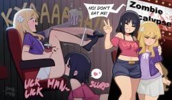 kawamura_reo, sawaguchi_mai, sono_hanabira_ni_kuchizuke_wo, sleepy_frippy, 2girls