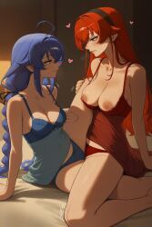 eris_boreas_greyrat, roxy_migurdia, mushoku_tensei, patreon, waifuempire