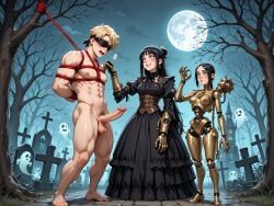balls, bdsm, bride, bride_veil, captured_male
