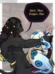 horus_wild, vog, goryguillo, ahegao, anthro