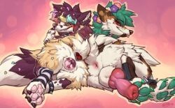 koira_(koira), k0ira, 4_toes, accessory, african_wild_dog