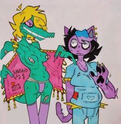 bratty_(undertale), catty_(undertale), undertale, undertale_(series), fdipper2