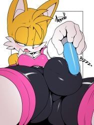 rouge_the_bat, rouge_the_bat_(cosplay), tails_the_fox, tailsko, sega