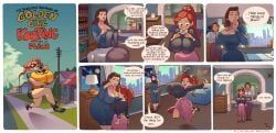 audrey_page, golden_girl, sarah_sterling, silver_queen_(the_developing_adventures_of_golden_girl), the_developing_adventures_of_golden_girl