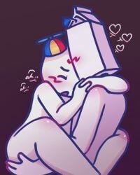 smii7y_(milk_bag), smii7y, youtube, blush, closed_eyes