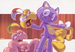 headdy, heather_(dynamite_headdy), maruyama_(dynamite_headdy), dynamite_headdy, onihidden