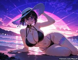 rover_(wuthering_waves), wuthering_waves, miyuai, 1girl, bare_shoulders