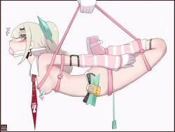 sunna_(zenless_zone_zero), angels_of_delusion, zenless_zone_zero, elsimain, ball_gag
