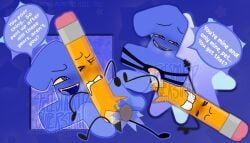 one_(bfdi), pencil_(bfdi), battle_for_dream_island, object_shows, x_finds_out_his_value