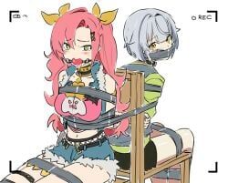anby_demara, nicole_demara, nicole_demara_(cunning_cutie), cunning_hares, zenless_zone_zero