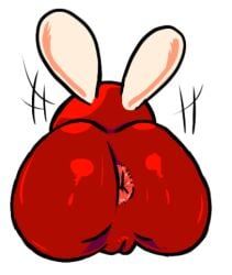 fly_(the_binding_of_isaac), anus, ass_bigger_than_head, ass_focus, ball_with_hyper_features