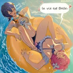 belle_(summer_skies)_(zenless_zone_zero), belle_(zenless_zone_zero), remielle_dan, remielle_dan_(dreamland_fest), zenless_zone_zero