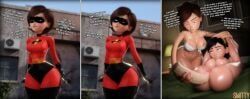 helen_parr, violet_parr, the_incredibles, smitty34, abdominal_bulge