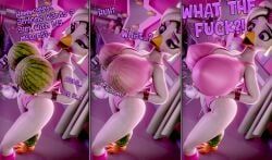 chica_(fnaf), glamrock_chica_(fnaf), glamrock_chica_(mayosplash), five_nights_at_freddy's, five_nights_at_freddy's:_security_breach