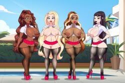 cloe_(bratz), jade_(bratz), sasha_(bratz), yasmin_(bratz), bratz