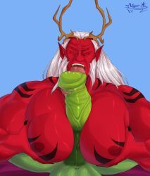 beast_boy, trigon, dc, dc_comics, teen_titans