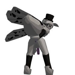 antennae_(anatomy), anthro, anus, arm_warmers, armwear