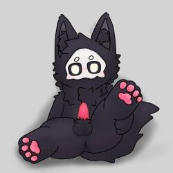 puro_(changed), changed_(video_game), 4_toes, anus, black_body