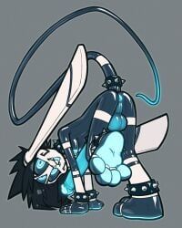 mio_(bunnyshaped), bunnyshaped, 3_eyes, accessory, all_fours