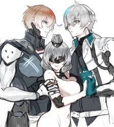 lee_(punishing:_gray_raven), liv_(punishing:_gray_raven), wanshi_(punishing:_gray_raven), punishing:_gray_raven, me1