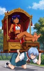 ayanami_rei, nadia_la_arwall, rei_ayanami, fushigi_no_umi_no_nadia, neon_genesis_evangelion