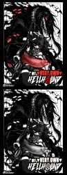 mythology, elseirius, anthro, balls, belfegor_(my_very_own_hellhound)