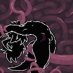 mythology, dense_ink, abdominal_bulge, anal, anal_penetration