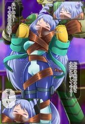 nejire_hado, nejire_hado_(hero_outfit), video_man, boku_no_hero_academia, mega_man