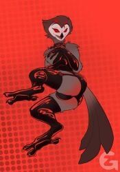 stolas_(helluva_boss), hellaverse, helluva_boss, 3_toes, anthro