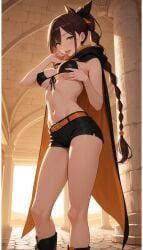 shaula_(re:zero), re:zero, re:zero_kara_hajimeru_isekai_seikatsu, blush, closed_eyes