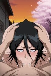 rukia_kuchiki, bleach, patreon, digitalwaifugallery, 1boy