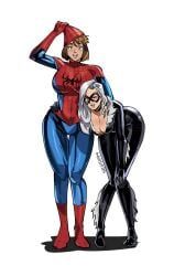 black_cat_(marvel), felicia_hardy, peter_parker, petra_parker, spider-man