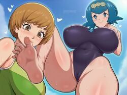 lana_(pokemon), satonaka_chie, game_freak, nintendo, persona