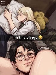 draco_malfoy, draco_malfoy_(redteneri), harry_james_potter, harry_potter, dewspire