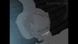 alphys, undyne, undertale_(series), sincaprine, blowjob