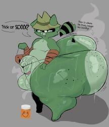 shifty_(htf), sore_(yoshuacomoyoshu), halloween, happy_tree_friends, htf