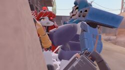 mimi_sentry, sentry_(team_fortress_2), team_fortress_2, creampie, cum_in_pussy