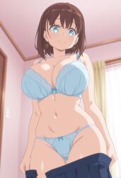 ai-chan_(tawawa), getsuyoubi_no_tawawa, 1girls, arms_at_sides, big_breasts