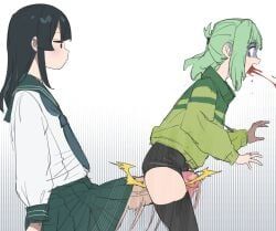 otori-tan, terui_arisu, seitokai_ni_mo_ana_wa_aru!, bow_(bhp), 1boy