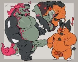 basculegion, pignite, pokemon_(species), nintendo, pokemon