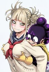 himiko_toga, mineta_minoru, mineta_minoru_(hero_outfit), minoru_mineta, minoru_mineta_(hero_outfit)