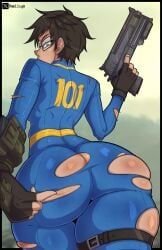 vault_girl, fallout, fallout_(series), shadboya, 1girls