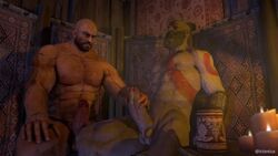 harkyn, kratos, god_of_war, lords_of_the_fallen, ictonica