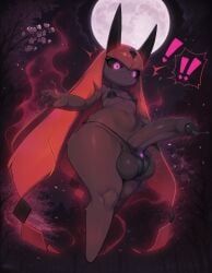 splatterina, palworld, noodle_jacuzzi, 2_horns, anthro